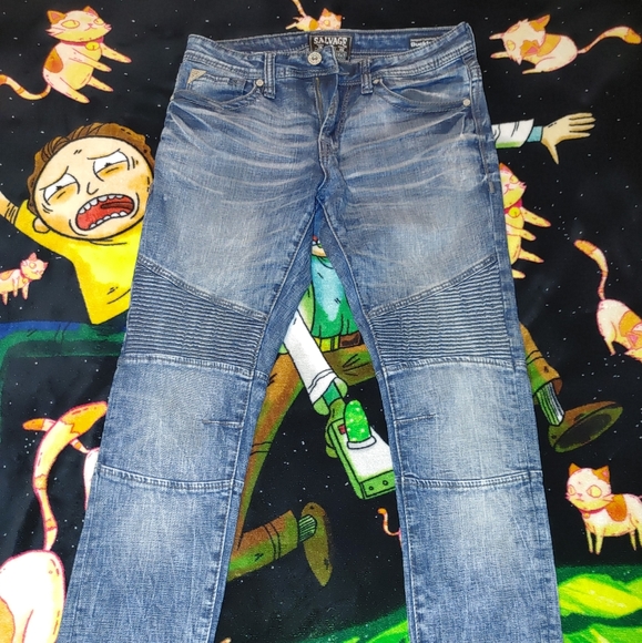 Salvage Moto jeans - Picture 1 of 2